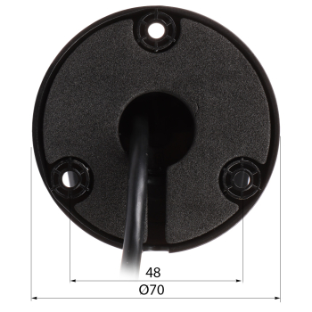 KAMERA IP IPC-HFW1439TL1-A-IL-BLACK Smart Dual Light - 3.7 Mpx 2.8 mm DAHUA