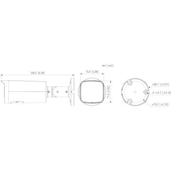 KAMERA IP IPC-HFW2249T-ZAS-IL-27135 Smart Dual Light WizSense 2.7 ... 13.5 mm - MOTOZOOM DAHUA