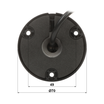 KAMERA IP IPC-HFW2649S-S-IL-0280B-BLACK Smart Dual Light WizSense - 6 Mpx 2.8 mm DAHUA