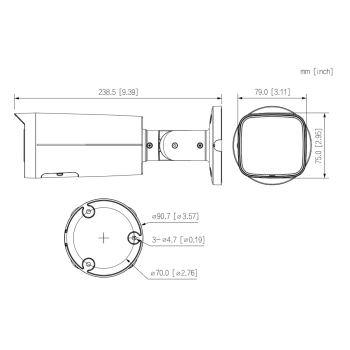 KAMERA IP IPC-HFW2649T-ZAS-IL-27135 Smart Dual Light 6 Mpx 2.7 ... 13.5 mm - MOTOZOOM DAHUA