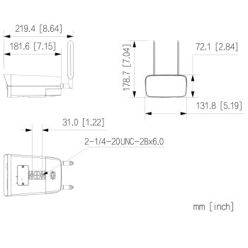 KAMERA IP Z CZUJKĄ PIR IPC-HFW3441DG-AS-4G-NL668EAU-B-0280B 4G/LTE WizSense - 4 Mpx 2.8 mm DAHUA