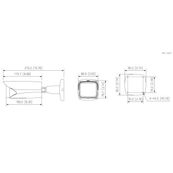 KAMERA WANDALOODPORNA IP IPC-HFW5241E-ZE-0560-S3 WizMind S - 1080p 5 ... 60 mm - MOTOZOOM DAHUA