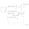 KAMERA IP IPC-HFW5459E-ASE-IL-0360B Smart Dual Light WizMind - 4 Mpx 3.6 mm DAHUA