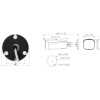 KAMERA WANDALOODPORNA IP IPC-HFW5459T1-ASE-PV-0280B-PRO WizColor WizMind - 4 Mpx 2.8 mm DAHUA