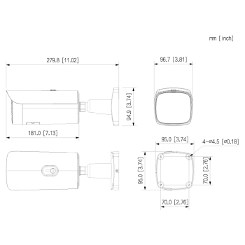 KAMERA IP IPC-HFW5559E1-ZE-IL-27135 WizMind - 5 Mpx 2.7 ... 13.5 mm DAHUA