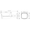 KAMERA IP IPC-HFW5842E-ASE-0280B-S3 WizMind S - 8.3 Mpx 4K UHD 2.8 mm DAHUA