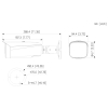 KAMERA WANDALOODPORNA IP IPC-HFW5859T1-ASE-PV-0280B-PRO Smart Dual Light WizMind - 8 Mpx, 4K UHD 2.8 mm DAHUA