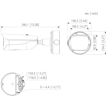 KAMERA WANDALOODPORNA IP IPC-HFW7842H-Z-0832-DC12AC24V-S2 WizMind 8 ... 32 mm - MOTOZOOM DAHUA