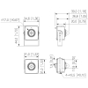 KAMERA IP IPC-HUM4231S-L4-0280B-S3 PINHOLE - 1080p 2.8 mm DAHUA