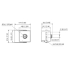 KAMERA IP IPC-HUM4431S1-L4-AS-0280B PINHOLE - 4 Mpx 2.8 mm DAHUA