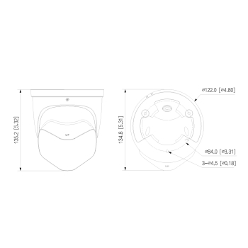 KAMERA IP IPC-PDW3849-A180-AS-PV-0280B-BLACK PANORAMICZNA TiOC Full-Color - 7.6 Mpx 2 X 2.8 mm DAHUA