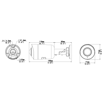 KAMERA IP IPC2105SB-ADF16KM-I0 - 5 Mpx 1.68 mm UNIVIEW