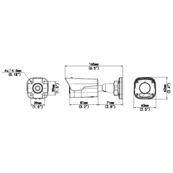 KAMERA IP IPC2124LB-ADF28KM-H - 3.7 Mpx 2.8 mm UNIVIEW