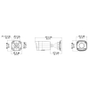 KAMERA IP IPC2124LB-AF28K-A2 - 4 Mpx 2.8 mm UNIVIEW