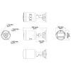 KAMERA IP IPC2124LB-AF28K-DL2 Smart Dual Light - 4 Mpx 2.8 mm UNIVIEW