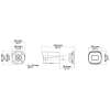 KAMERA IP IPC2124SB-ADF28KM-DL-I1 Wise-ISP Smart Dual Light - 4 Mpx 2.8 mm UNIVIEW