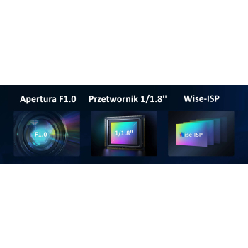 KAMERA IP IPC2318LE-ADF40KM-WP OwlView Wise-ISP - 8.3 Mpx 4K UHD 4 mm UNIVIEW