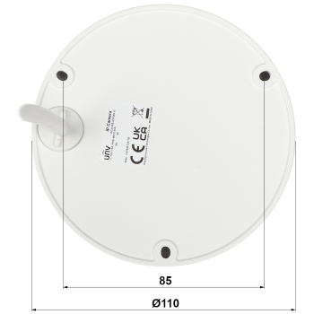 KAMERA WANDALOODPORNA IP IPC314SB-ADF28K-I0 - 4 Mpx 2.8 mm UNIVIEW