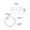 KAMERA WANDALOODPORNA IP IPC314SB-ADF28KMC-DL-I1 - 4 Mpx 2.8 mm UNIVIEW
