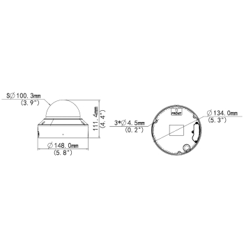KAMERA WANDALOODPORNA IP IPC3238SB-ADZK-I0 - 8.3 Mpx 4K UHD 2.8 ... 12 mm UNIVIEW