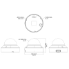 KAMERA WANDALOODPORNA IP IPC3238SB-ADZKM-DL-I1 Smart Dual Light Wise-ISP - 8 Mpx 2.8 ... 12 mm UNIVIEW