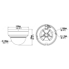 KAMERA WANDALOODPORNA IP IPC328LE-ADF28K-H - 8 Mpx 2.8 mm UNIVIEW