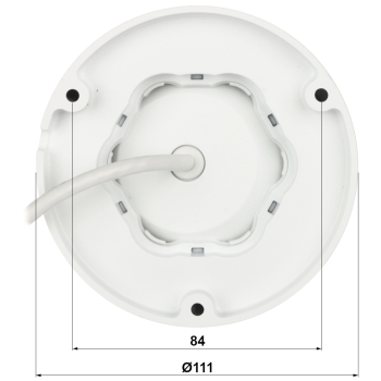 KAMERA WANDALOODPORNA IP IPC3605SB-ADF16KM-I0 - 5 Mpx 1.68 mm UNIVIEW