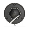 KAMERA IP IPC3614SB-ADF28KM-I0-BLACK LightHunter - 4 Mpx 2.8 mm UNIVIEW