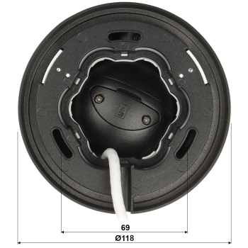 KAMERA IP IPC3615LE-ADF28K-H-BLACK 5 Mpx 2.8 mm UNIVIEW