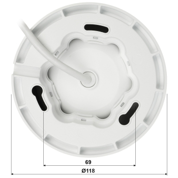 KAMERA IP IPC3624LE-ADF28K-WP OwlView Wise-ISP - 4 Mpx 2.8 mm UNIVIEW