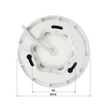 KAMERA IP IPC3626LE-ADF28K-WP OwlView Wise-ISP - 6 Mpx 2.8 mm UNIVIEW