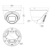 KAMERA IP IPC3638SE-ADF28K-WP-I1 OwlView Wise-ISP - 8 Mpx 2.8 mm UNIVIEW