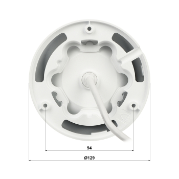KAMERA IP IPC3638SE-ADF28K-WP-I1 OwlView Wise-ISP - 8 Mpx 2.8 mm UNIVIEW