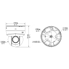 KAMERA IP SZYBKOOBROTOWA WEWNĘTRZNA IPC6412LR-X5UPW-VG Wi-Fi - 1080p 2.7 ... 13.5 mm UNIVIEW