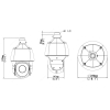 KAMERA IP OBROTOWA ZEWNĘTRZNA IPC6612SR-X25-VG LightHunter - 1080p 5 ... 125 mm UNIVIEW