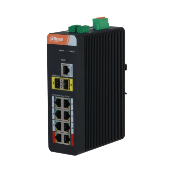 SWITCH PRZEMYSŁOWY   IS4210-8GT-120 8-PORTOWY + 2X SFP DAHUA