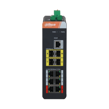 SWITCH PRZEMYSŁOWY   IS4410-6GT-120 6-PORTOWY + 4X SFP DAHUA
