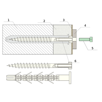 KOŁEK ROZPOROWY JPK-12X160/M5 EBOLT