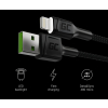 PRZEWÓD KABGC05 USB-A/LIGHTNING Ray 1.2 m Green Cell