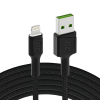 PRZEWÓD KABGC12 USB-A/LIGHTNING Ray 2.0 m Green Cell