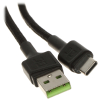 PRZEWÓD KABGC22 USB-A/USB-C PowerStream 1.2 m Green Cell