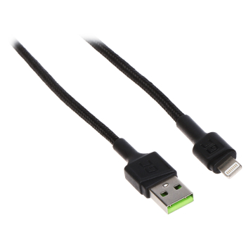 PRZEWÓD KABGC24 USB-A/LIGHTNING PowerStream 0.3 m Green Cell