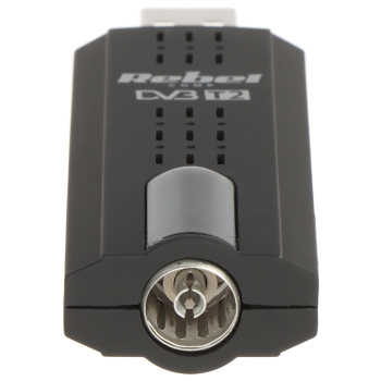 TUNER CYFROWY USB DVB-T/DVB-T2/DVB-C KOM-1060 H.265/HEVC REBEL