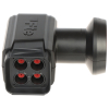 KONWERTER TV-SAT KONW/QUAD-BLACK-FTE eXcellento