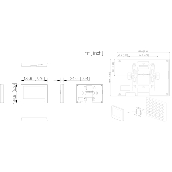 ZESTAW WIDEODOMOFONOWY KTX03 Wi-Fi / 2-Wire DAHUA