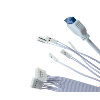 OBUDOWA KOMPUTEROWA LC-360J-WHITE MIDDLE TOWER LOVINGCOOL