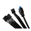 OBUDOWA KOMPUTEROWA LC-83-BLACK MIDDLE TOWER LOVINGCOOL
