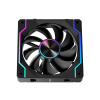 ZESTAW WENTYLATORÓW LC-DPRO-120-CD-BLACK 1600 RPM ARGB LOVINGCOOL