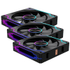 ZESTAW WENTYLATORÓW LC-DPRO-120-CD-BLACK 1600 RPM ARGB LOVINGCOOL
