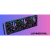ZESTAW WENTYLATORÓW LC-DPRO-120-CD-BLACK 1600 RPM ARGB LOVINGCOOL